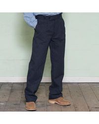 Yarmouth Oilskins - Work Trousers Turner Stripe 32 - Lyst