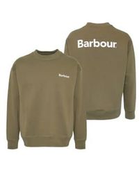 Barbour - Heritage plus nicholas sweat-shirt mid - Lyst