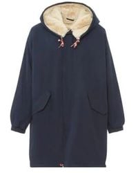 Bellerose - Laos Fur Hood Coat Zero - Lyst