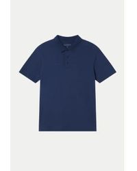 Thinking Mu - Night Hemp Polo Shirt / S - Lyst