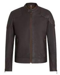 Belstaff - Legacy outlaw jacket hand waxed leather antique - Lyst