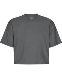 COLORFUL STANDARD - Lava Organic Boxy Crop T-shirt Xs - Lyst
