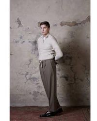 Daniele Fiesoli - Sweat-shirt laine italien à moitié zip - Lyst