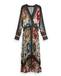 Robes Longues Scotch Soda Pour Femme Lyst Fr