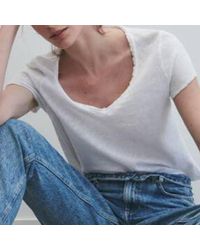 American Vintage - T Shirt Femme Sonoma V - Lyst