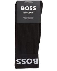 BOSS - 2 Pack Rs Sport Socks 39-42 - Lyst