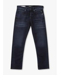 Replay - Mens grover 573 jeans biológicos en azul - Lyst