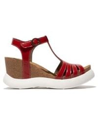 Fly London - Rote gang959 sandalen - Lyst