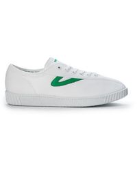 green and white tretorn