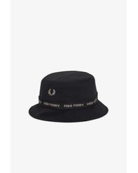 Fred Perry - Mens Branded Taped Bucket Hat - Lyst