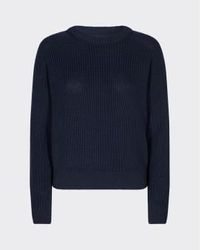 Minimum - Mikala g006 pullover – marineblauer blazer - Lyst