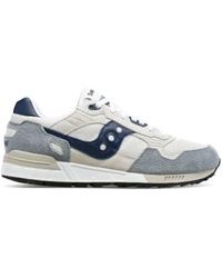 Saucony - Shadow 5000 Trainers Light /navy Uk 7 - Lyst