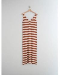 indi & cold - Striped Knitted Dress Xs - Lyst