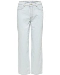 SELECTED Kate High Waist Bright Blue Jeans