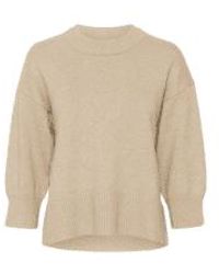 Kaffe - Markle Pullover In Feather Gray From - Lyst