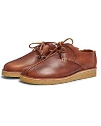 Yogi Footwear - Caden Centre Seam Tumbled Leather Chestnut / 9 - Lyst