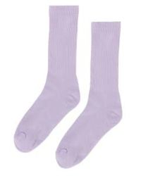 COLORFUL STANDARD - Organic Active Sock Soft Lavender 1 - Lyst