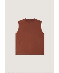 Soeur - T-shirt sans manches en terre cuite apolline - Lyst