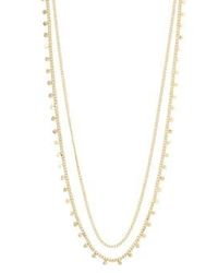Pilgrim - Bloom 2-in-1 Necklace / Os - Lyst