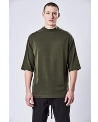 Thom Krom - T-shirt vert m ts 754 - Lyst
