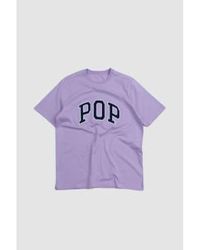 Pop Trading Co. - Pop Arch Logo T-shirt - Lyst