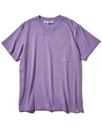 Battenwear - S/S Taschen -T -Shirt Lavendel - Lyst