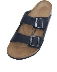 Birkenstock Leather Arizona Bs Sandals in Brown for Men - Lyst