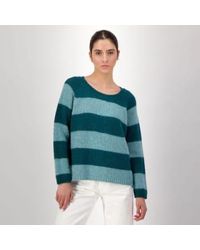 Les Racines Du Ciel - Caroll Ch Round Neck Sweater Green - Lyst