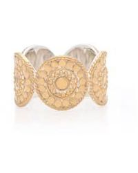 Anna Beck - Contrast Dotted Multi Disc Ring - Lyst