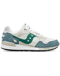 Saucony - Shadow 5000 Trainers /grey/green Uk 8 - Lyst
