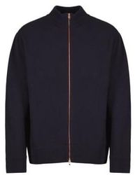 President's - Bomber Zip Ps Washed Blue Navy Xl - Lyst