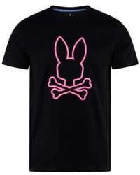 Psycho Bunny - T-shirt noir - Lyst