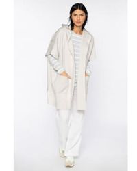 Kinross Cashmere - Double Knit Hooded Cardi - Lyst