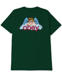 Obey - T-shirt Ange Paradis S - Lyst