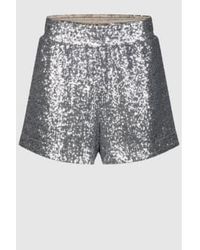 Second Female - Shine Vintage Khaki Shorts Xs - Lyst