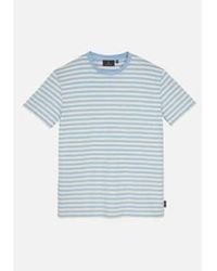 Recolution - T-shirt delonix cornflower stripes - Lyst