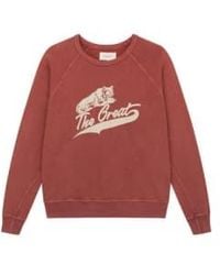 The Great - Sun-faded College Sweatshirt Cougar Graphic 0 - Lyst