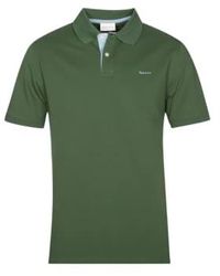 GANT - Contrast Piqué Polo Shirt - Lyst