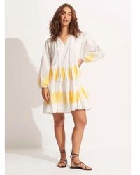 Seafolly - Corsica Embroidery Tiered Dress - Lyst