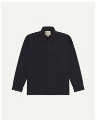 Uskees - Midnight Lightweight Buttoned Jacket M - Lyst