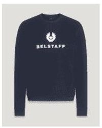 Belstaff - Dark Ink Signature Sweatshirt - Lyst