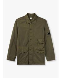 C.P. Company - S Flatt Nylon Chore Jacket - Lyst