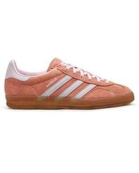 adidas - Gazelle indoor ie2946 wonr clay / pink / gum - Lyst