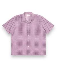 Universal Works - Road Shirt 30654 Tile 2 Cotton Lilac - Lyst