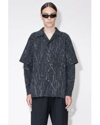 Han Kjobenhavn - Wrinkle Two-layered L/s Shirt Double Extra Large - Lyst