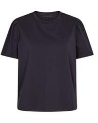 Levete Room - Isol T-Shirt in dunklem Marineblau 301030 - Lyst