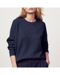 Hartford - Blue Alpaca Wool Sweater 2 - Lyst