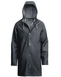 Stutterheim - Stockholm Lightweight Raincoat Charcoal L - Lyst