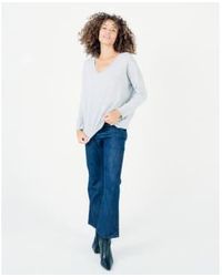 ABSOLUT CASHMERE - Angèle 100% cashmere suéter cuello en v gran tamaño - Lyst