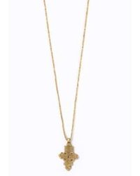CollardManson - Lalibela Coptic Charm Necklace O/s - Lyst